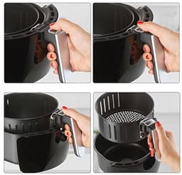 Digitale Heteluchtfriteuse 3.6 L - Vetarm Frituren met 6 Programma's 1500 W — thumbnail 5