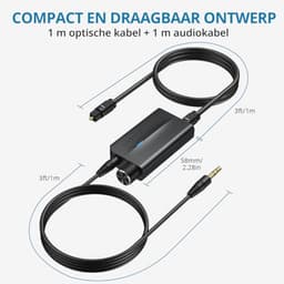 Hoogwaardige 192 kHz DAC-convertor voor digitaal naar analoog audio met volumeregelaar — thumbnail 3