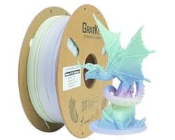 Matte Rainbow PLA Filament 1.75mm - 3D-printer filament voor nauwkeurige prints