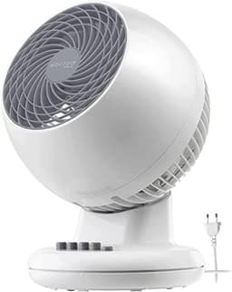 Krachtige en Stille Tafelventilator met Oscillatie en Verticale Kanteling, Ideaal voor Kantoor en Thuis — thumbnail 2