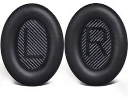 Oorkussens - Geschikt voor Bose QuietComfort QC 35 II - Oorkussen met Reparatieset en Handleiding - Zwart