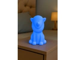 Fameilleur Bluetooth Speaker met LED Licht – 7 Kleuren Nachtlamp eenhoorn – Draadloze Kinderlamp met Muziek & Nachtverlichting – Oplaadbaar via USB-C – Veilig Kids Safe Volume – IPX4 Waterdicht – Speakerlamp voor Slaapkamer, Kinderkamer & woonkamer