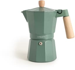 CREATE - Italiaanse koffiezetter - Sage - Met inductieadapter - 9 kopjes / 450ml - THERA MOKA RETRO — thumbnail 3