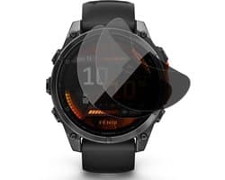Privacy Screenprotector geschikt voor Garmin Fenix 8 / 8 Pro 47mm - 2x FlexGuard Screen Protector