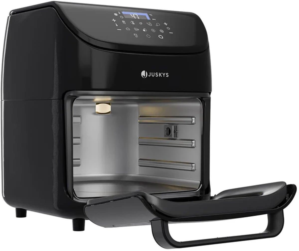 Airfryer / Heteluchtfriteuse - 12L - Incl. 10 programma's - Zwart — afbeelding 1