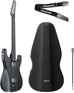 AeroBand Smart Gitaar – Ingebouwde Speaker - Bluetooth Elektronische Gitaar met Case, Strap & Mic – Muziekinstrument Set - AUX - MIDI — thumbnail 1