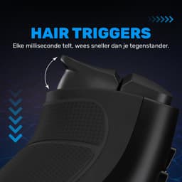 CS eSports Controller voor PS5 / PC – Hall Effect – SCUF – Paddles & Hair Triggers – Master Zwart — thumbnail 6