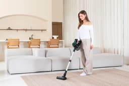 AG4100+ Steelstofzuiger Draadloos – Met Dweilfunctie 2 in 1 – Velvet Green – Krachtige Stofzuiger Zonder Zak – Geschikt voor Dierenharen – Compact & Lichtgewicht Kruimeldief — thumbnail 3