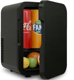 Mini koelkast 5L - Skincare & make-up fridge - Eten & drinken - Organizer - 12V & 230V - Koel & warm - Auto koelkast - Compact - Zwart — thumbnail 1