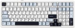 EPOMAKER x AULA F99 - Wit/Blauw - Mechanisch Draadloos Toetsenbord - RGB - 100% - QWERTY - Gaming Keyboard - Leobog Reaper Switch — thumbnail 1
