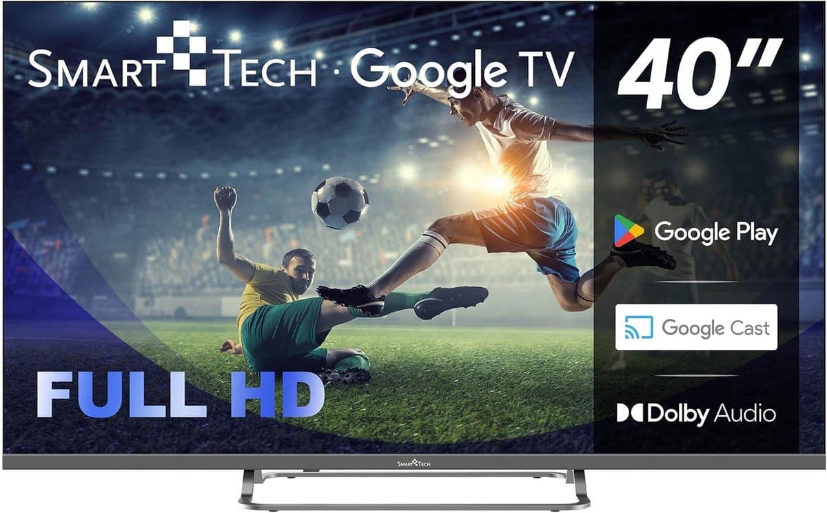 LED FHD 40 inch TV met Google TV en 3x HDMI — afbeelding 1