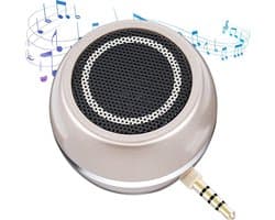 Draagbare Mini Luidspreker met 3,5 mm Aansluiting - Oplaadbaar en Compakt