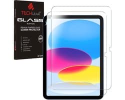 2-pack iPad 10 10.9 inch 2022 Schermbeschermer van Geharde Glas - Krasbestendig en Kristalhelder