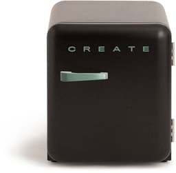 CREATE - Koelkast in retrostijl - Zwart - Handvat Sage - FRIDGE RETRO 48L — thumbnail 1