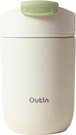 OutIn Travel Tumbler - Zandwit - Beker — thumbnail 1