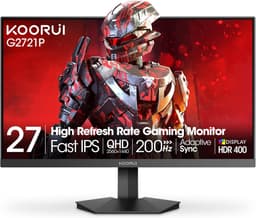 KOORUI G2721P - QHD IPS Monitor - 27 Inch - 200 Hz - 1ms — thumbnail 1