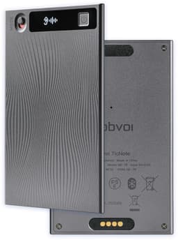 Mobvoi TicNote AI Spraakrecorder - AI Voice Recorder - Shadow AI Assistent - Live Transcriptie & Vertaling - 64GB - 120+ Talen - Grijs — thumbnail 1