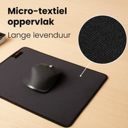 PrimeAmbition Gaming Muismat – 300x250mm – Zwart – Anti Slip — thumbnail 5