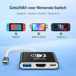 Docking Station geschikt voor Nintendo Switch 2 — thumbnail 4