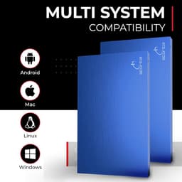 Ultradunne Draagbare Externe Harde Schijf 2,5 inch 320 GB met USB 3.0 voor Back-up en Snelle Opslag — thumbnail 3
