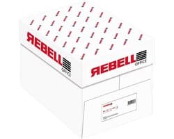 A4 Kopieerpapier 80g/m wit 2500 vellen voor Laser en inkjetprinters