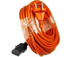 Dparts afneembaar stofzuigersnoer geschikt voor Nilfisk - 15 meter - stofzuiger series VC300 VP300 VP600 GS80 GM80 GS90 GM90 - 107402901 - 107402676 - 11545920