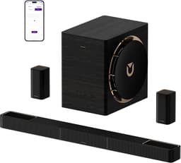 ULTIMEA 7.1.4 Professioneel draadloos surround sound-systeem, Dolby Atmos, 980W soundbar met 10" draadloze subwoofer, Skywave X70 — thumbnail 1