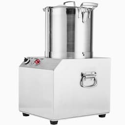 Keukenmachine Groentehakker - Voedselverwerker - 10 L Capaciteit - RVS Voedselveilig - Met 2 Extra S-vormige Messen - Voor Groenten, Fruit, Granen, Noten — thumbnail 5
