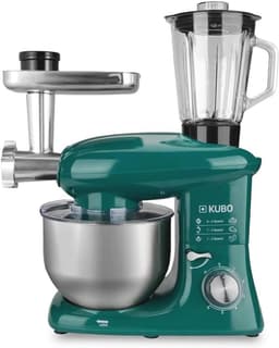 Keukenmachine met 7 accessoires voor veelzijdig koken - Groen - 6 Liter — thumbnail 1