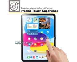 2-pack iPad 10 10.9 inch 2022 Schermbeschermer van Geharde Glas - Krasbestendig en Kristalhelder