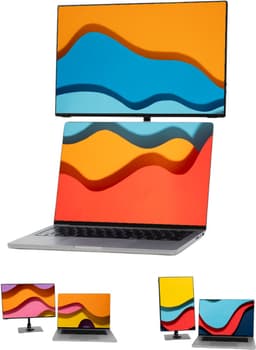 Blerron Flow - Portable Monitor - 2.5K - 16 Inch - Draagbare Monitor - Beeldscherm - Incl. Monitor Standaard - 2560x1600 UHD — thumbnail 1