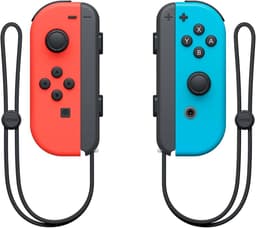 Nintendo Switch Joy-Con Controller paar - Neon Rood en Blauw — thumbnail 1