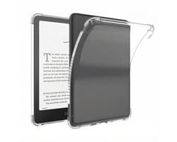 Ereader Hoes - Geschikt voor Amazon Kindle Colorsoft Signature edition (2024)/Amazon Kindle Paperwhite (2024)/Amazon Kindle Paperwhite Signature Edition (2024)/Amazon Kindle Colorsoft (2024) - Transparant
