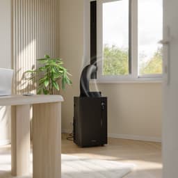 MOA Mobiele Airco - 12.000 BTU - 3-in-1 - Met Afstandbediening - Tot 35m² - Airconditioner met Ontvochtigingsfunctie - Raamafdichtingskit - Zwart — thumbnail 13