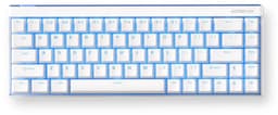 MCHOSE Ace 68 Air - Hall Effect - Magnetische Switch - Aluminium Behuizing - Gaming Keyboard - Mount Tai Switch - 65% Layout - Cherry Profile - RGB Backlight - PBT Shine Through - Snow White — thumbnail 1