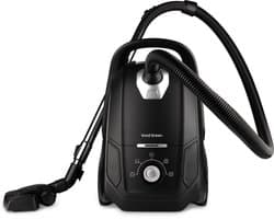 Stofzuiger met herbruikbare Zak - Snoerlengte 11 meter - Blaasfunctie – Zwart - Vivid Green