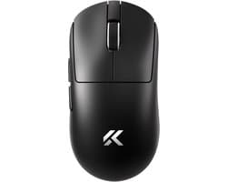 MCHOSE A7 V2 Pro - Lichtgewicht Gaming Muis - PAW 3395 Sensor - TTC Gold Switch - 8K Bedraad + 8K Draadloos - 3 Modi - 500mAh - Zwart