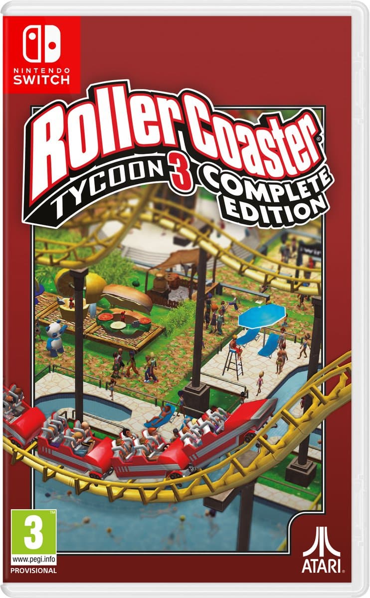 RollerCoaster Tycoon 3: Complete Edition - Nintendo Switch — afbeelding 1