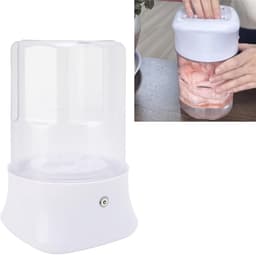Draagbare mini-wasmachine, stille wasmachine, geschikt voor ondergoed, sokken, enz. (wit) — thumbnail 3