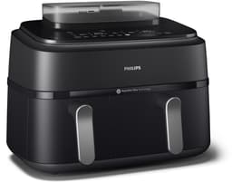 Philips 5000 Series Dual Basket Airfryer - NA551/00 - Stoomfunctie - Dubbele Mand - 9L - Tot 6 Personen — thumbnail 15