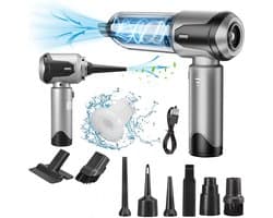 Stofzuiger - Handstofzuiger - Stofzuiger Draadloos - Handstofzuiger Auto - Handstofzuiger Oplaadbaar - Krachtige 22000 Pa - Lichtgewicht Mini-Stofzuiger - Oplaadbare Draagbare Stofzuiger - Voor Auto, Huis, Keuken En Kantoor