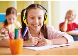 Eduplay gehoorbescherming Auris PLUS voor kinderen - oorkappen geel. — thumbnail 4