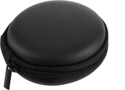 Handig opberg etui voor Samsung & Apple oortjes, USB sticks, Geheugenkaarten etc. - Zwart Tasje - Case headphones In Ear — thumbnail 3