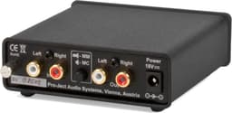 Pro-Ject Phono Box DC Voorversterker MM/MC - Hoogwaardige Signaalversterking - Helder en Nauwkeurig Geluid - Duurzaam & Betrouwbaar - Zwart — thumbnail 2