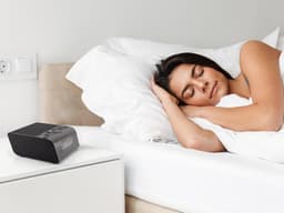 Caliber Wekkerradio - FM Radio - Digitale wekkerradio - Dimbaar LED Display - twee alarmen - Snooze functie - kleur Zwart (HCG011DAB) — thumbnail 3