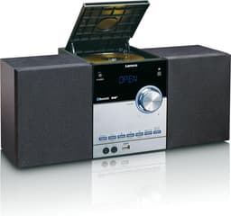 Lenco MC-150 - Stereo set met DAB, Bluetooth®, AUX en USB-aansluiting - Zwart — thumbnail 3