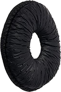 MMOBIEL Koptelefoon oorkussens earpads geschikt voor: Plantronics CS, SAVI, Supra/Plus HW251, HW261, CS540, W440, W445, W740, W745, Jabra 2000 Series en VXi Headsets, kunstleer zwart — thumbnail 3