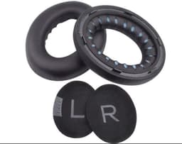 Lederen Set Oorkussens Voor Bose Koptelefoon Noise Cancelling 700, Zwart, Grijs, Headphones NC700, Vervangende Kussens Voor Hoofdtelefoon - 1 Paar — thumbnail 3