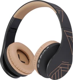 PowerLocus P1 Bluetooth Koptelefoon – Draadloos – Over Ear – Met Microfoon – Inklapbaar - incl. Hoes – Zwart/Bruin — thumbnail 10