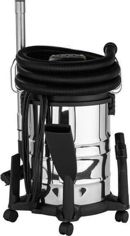 PARKSIDE® Premium Nat-/droogzuiger - Krachtige multifunctionele stofzuiger - 30L - Extra stil -  Voor Buiten als binnen - 1500 W  - RVS tank - Nat en droog - Ingebouwde contactdoos — thumbnail 2